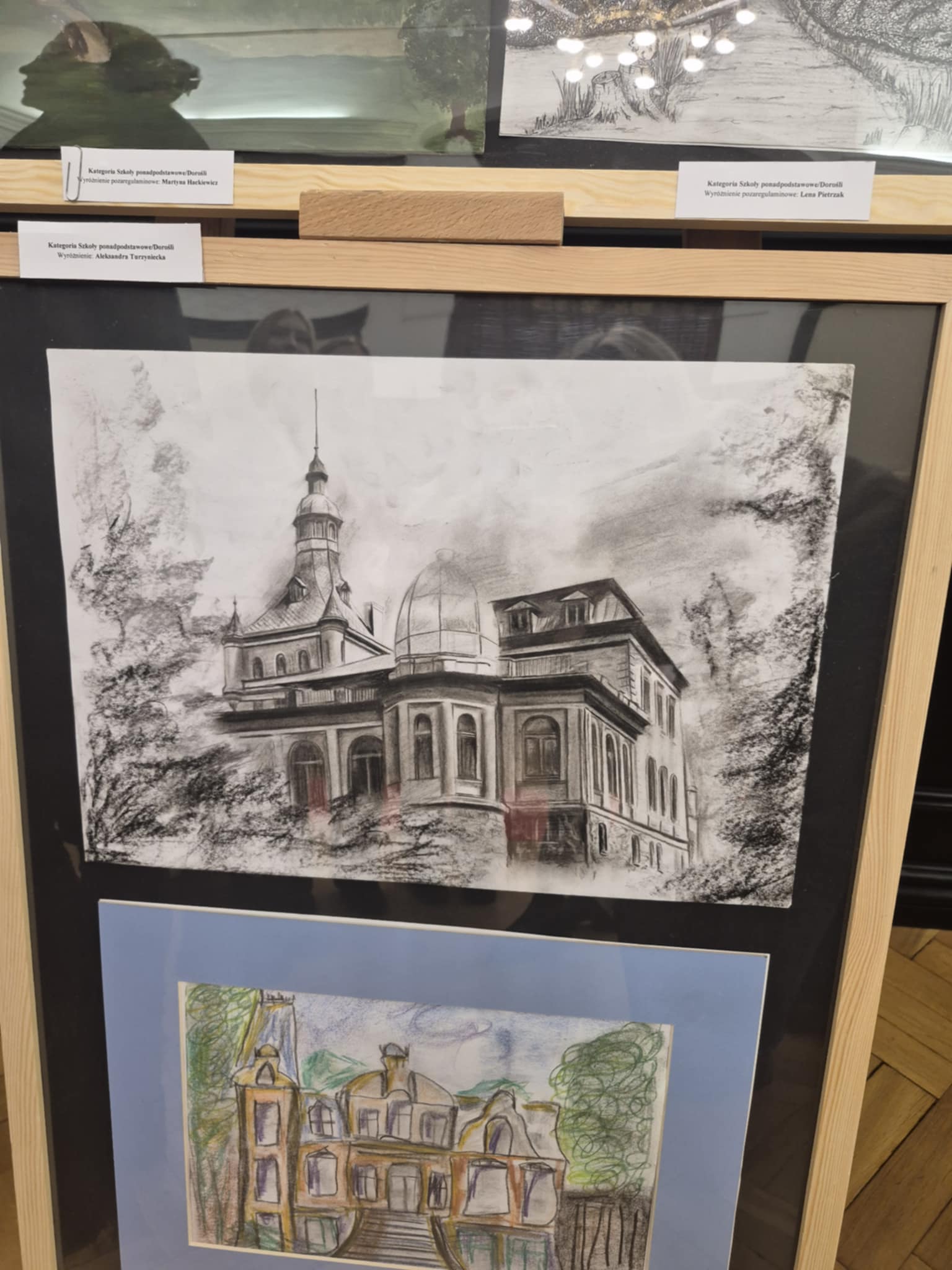 Piękne zabytki na pięknych pracach