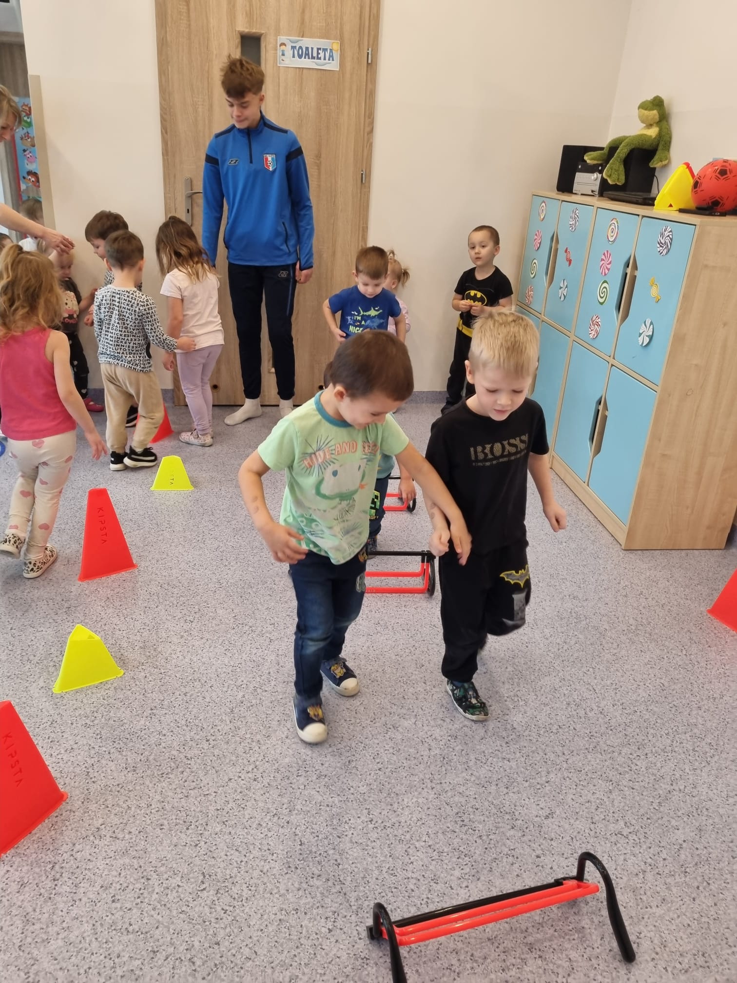 Trening z przedszkolakami