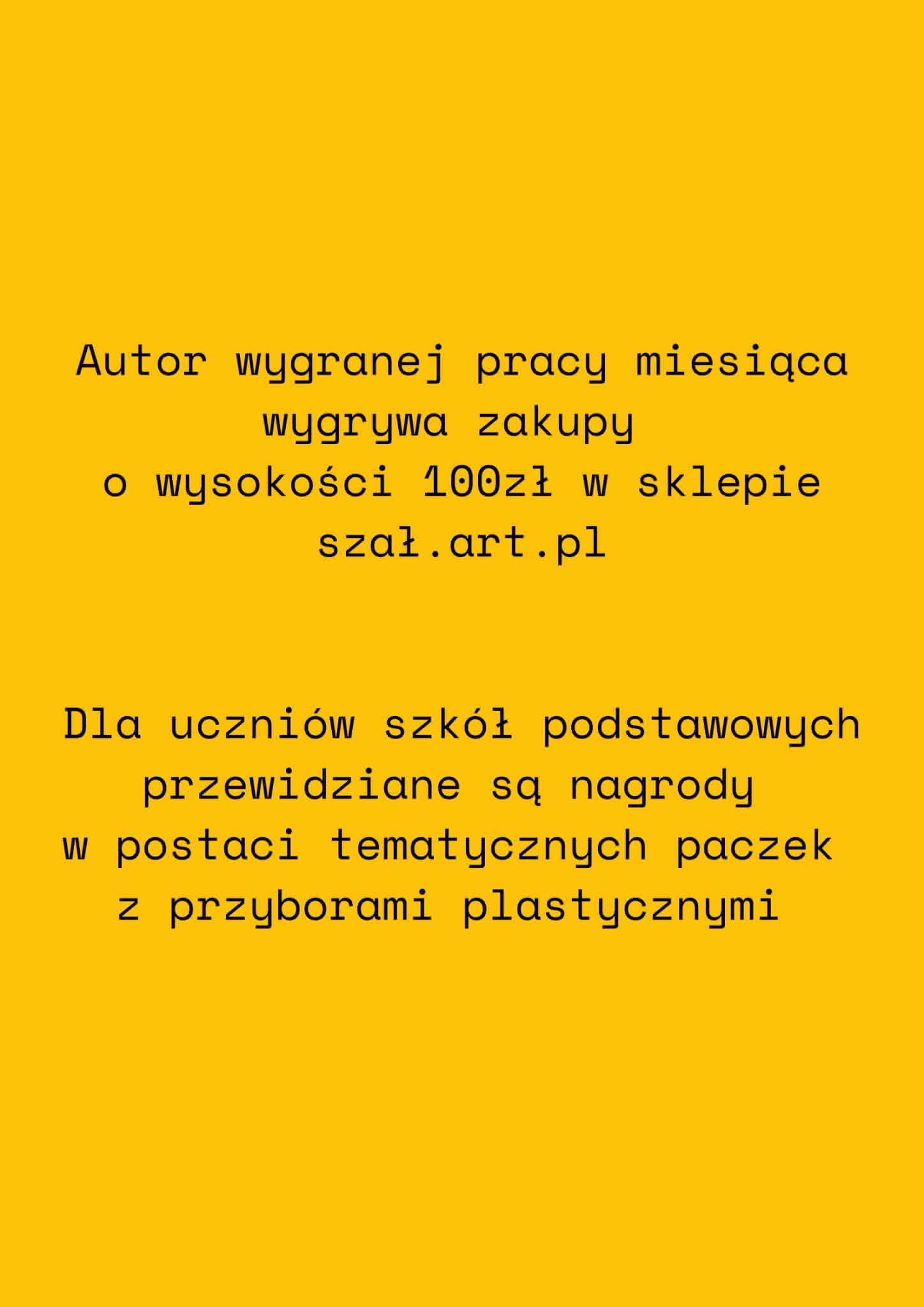Czekamy na Wasze prace